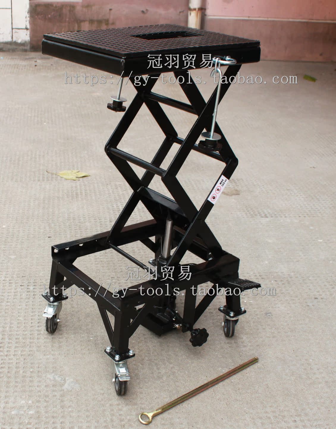 Ưu đãi đặc biệt off-road xe máy bàn đạp thủy lực nâng nền tảng đậu xe khung sửa chữa bãi đậu xe sửa chữa công cụ phần cứng bộ tuýp sửa xe