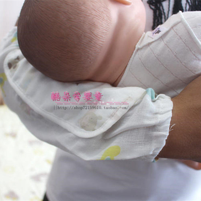 Summer ultra-thin newborn suckling sleeves baby Summer thin sleeves pillow to prevent baby's neck from prickly