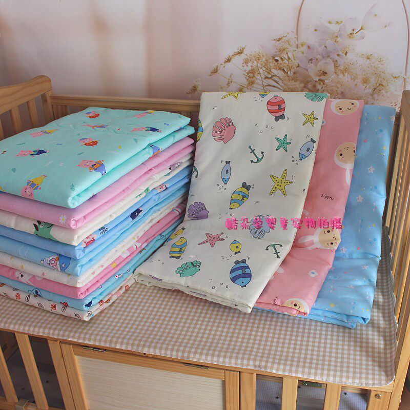 Newborn Summer thin cotton bag by baby Xia cool by thin cotton bag Single baby thin cotton hug by 1 m * 1 m