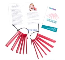  Imported from the United States red bite glue stick row stick bite stick mandible childrens oral muscle speech training tool