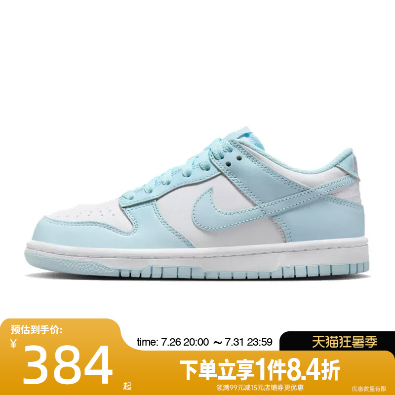 Nike Summer Big Kids' Shoes Dunk Sports Shoes Casual Shoes Sneakers Fb9109-105