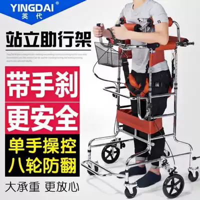 Paralysis rehabilitation training equipment standing frame elderly walker adult Walker rehabilitation walking hemiplegia trainer