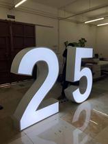 Advertising word processing pvc word Acrylic crystal word IED luminous word Metal word logo sign