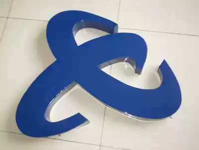 Crystal word processing metal character production acrylic word PVC word double color board word three-dimensional character Flong board carving