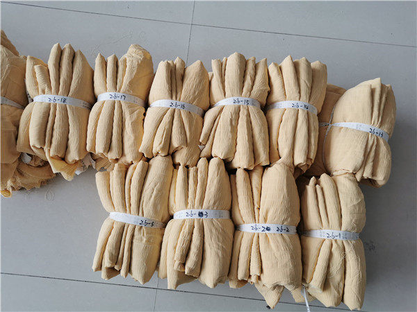 ~ Weighing Yellow Pumping Snow Spinning Fabrics Summer Clothing Fabric Cloth Head Cloth Group 8 Yuan Jin