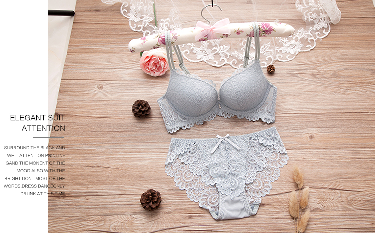 Không có vòng thép cô gái gợi cảm đồ lót set áo ngực dày ngực nhỏ trên bộ sưu tập sữa thứ hai tụ tập năm nay áo ngực - Strapless Bras áo lót thời trang