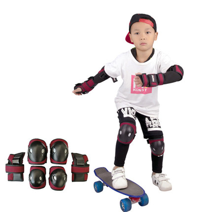 propro wheel slide protection child dry ice protection tool limit skateboard protective cover set armguard elbow guard kneecap 6 pieces