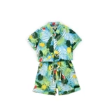 Летняя рубашка для мальчиков, детский тонкий комплект для отдыха, короткий рукав, подходит для подростков