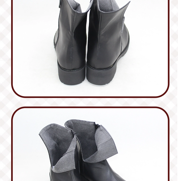 D9246 Ngày mai Ark Faust cos giày cosplay giày để bản đồ tùy chỉnh - Cosplay