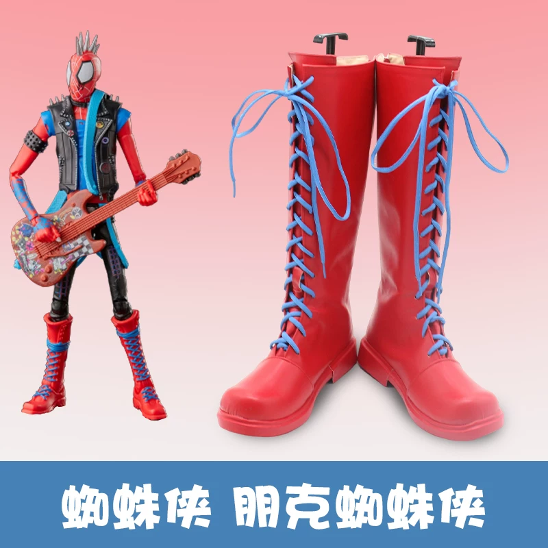 Двеятель Spider-Man Across the Universe Hobby Punk Spider-Man Косплей Обувь индивидуальная настройка