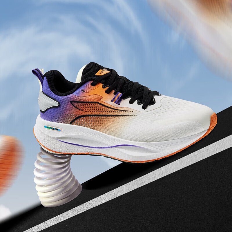Spuai Cqt丨361 Degree Running Shoes for Men 2025 Summer New Model Mesh Breathable Lightweight Racing Cushioning Running Shoes Spuai Cqt丨361 Degree Running Shoes for Men 2025 Summer New Model Mesh Breathable Lightweight Racing Cushioning Running Shoes