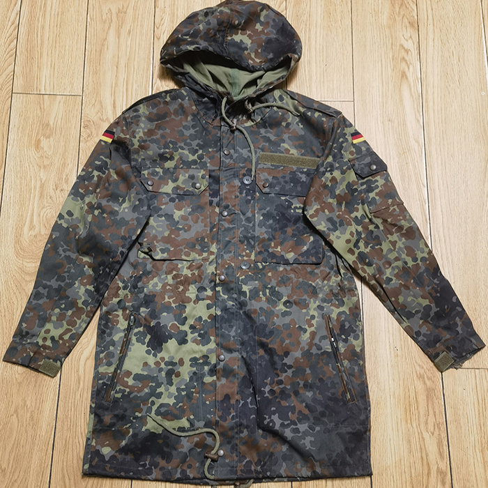 Foreign Trade German Spotted Trench Coat German Trench Coat M35 Trench Coat German Camouflage Trench Coat