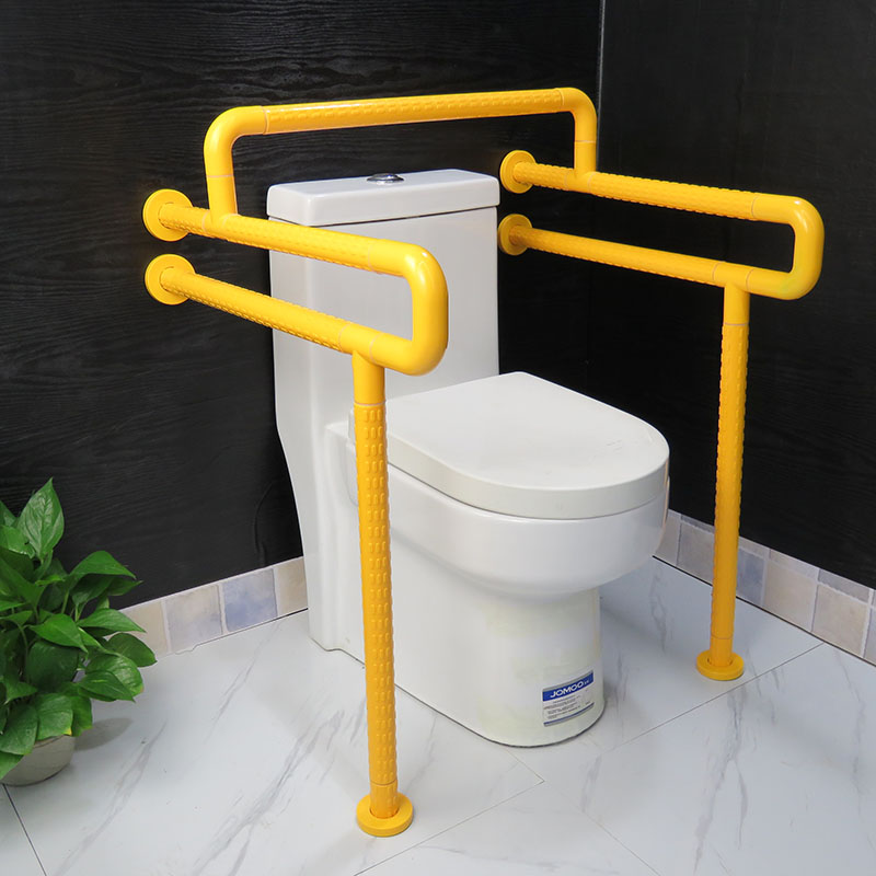 Powder room toilet handrail Disabled elderly pregnant bathroom Barrier-free non-slip folding toilet safety railing