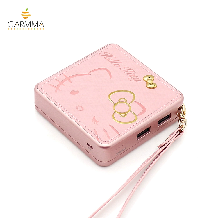 Hello Kitty siêu mỏng sạc kho báu cô gái dễ thương sáng tạo siêu dễ thương 10000 mAh điện thoại di động - Ngân hàng điện thoại di động