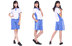 Benny Thâm Quyến đồng phục học sinh nam và nữ của cơ sở trường trung học trung học trung học thống nhất mùa hè thể thao phù hợp với bông tay áo ngắn tay áo dài 