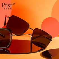 Pasha glasses classic trendy men sun glasses fashion trend retro box Big Frame polarized sunglasses can be customized degree