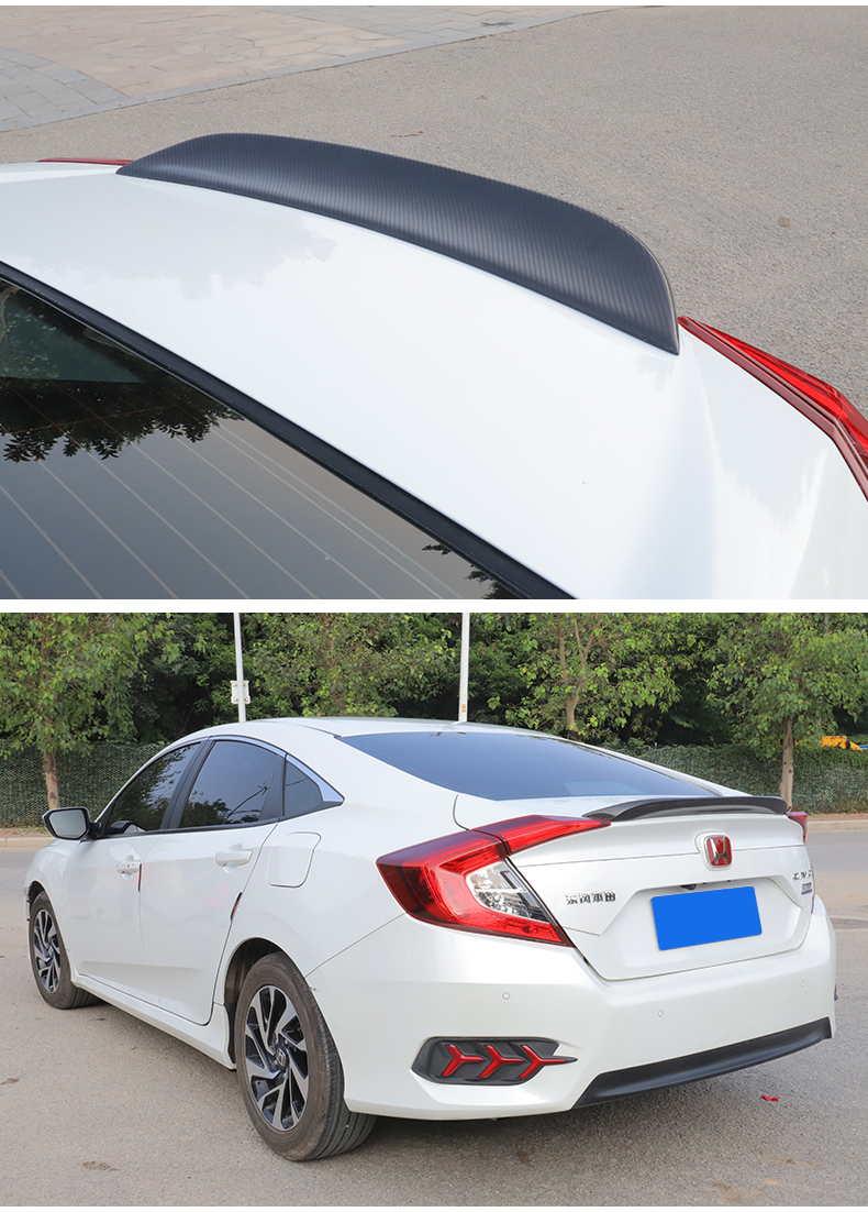 Thế hệ thứ mười của Honda Đuôi xe Civic mười thế hệ sửa đổi cánh đuôi đặc biệt cánh gió oto