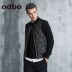 Odbo Odibi Châu Âu 2017 mùa đông mới thiết kế thời trang đường phố màu đen và trắng nam thời trang casual bông vest