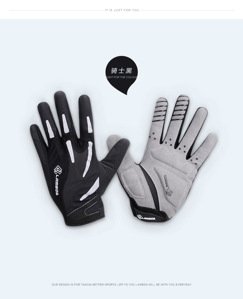 Gants pour vélo mixte LAMBDA - Ref 2255379 Image 33