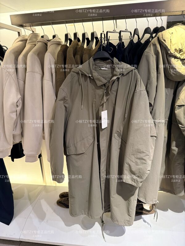 April Zara Domestic Purchasing Agent Men's Clothing Two-In-One Detachable Cotton Parka Jacket 3918400 3918333 April Zara Domestic Purchasing Agent Men's Clothing Two-In-One Detachable Cotton Parka Jacket 3918400 3918333