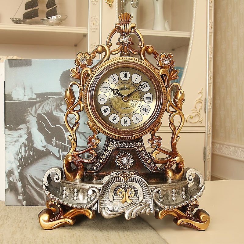 LISHENG リシェング　置時計　アンティーク/クラシック調 New favorite in the living room! lisheng european clock: the