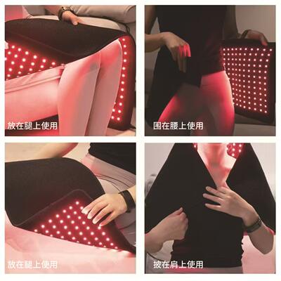 Red light belt therapy mat, red light blanket, phototherapy device, beauty mat, far-infrared yoga mat, office midday rest health blanket