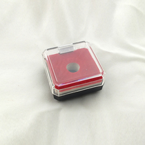 Party emblem Box Butterfly butterfly button badge special box Plastic box can be customized lining shape