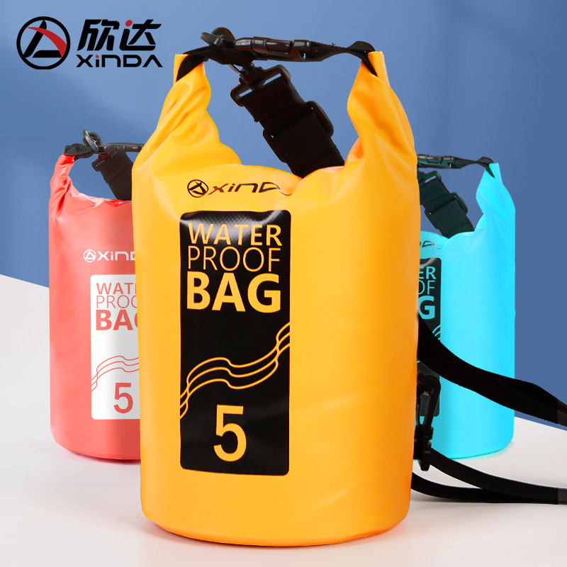 Hinda Outdoor Waterproof Bag Rafting Anadromous Bag Swimming Bag Heel Fart Waterproof Bag Diving Large Capacity Containing a Shoulder Bag