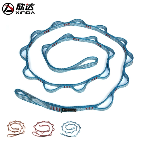 欣达 На открытом воздухе веревка для скалолазания поднимается веревку хризантема D -обработка световой хризантемы веревочной ленты, истирание и кольцо с плоским ремнем