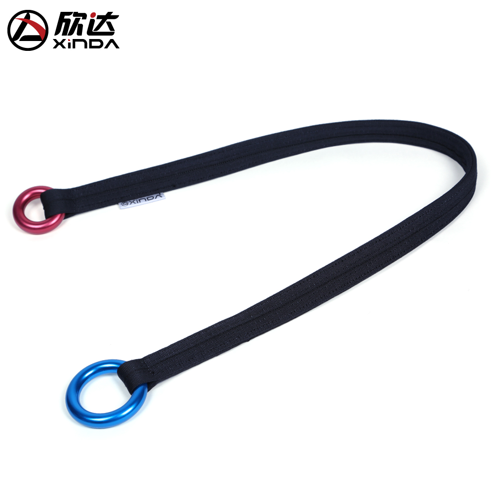 Xinda outdoor safety flat belt garden work fixed anchor point nylon connection flat belt climbing tree protection flat belt fast hanging