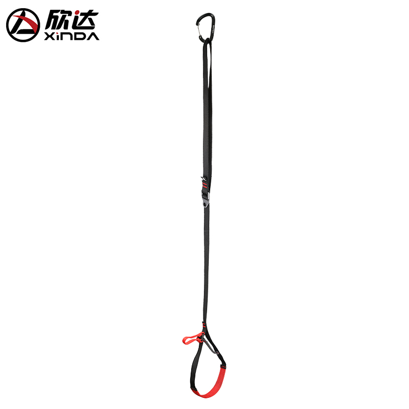 Xinda outdoor pedal belt ascender climbing foot pedal belt climbing rope climber ascending climbing belt climbing equipment