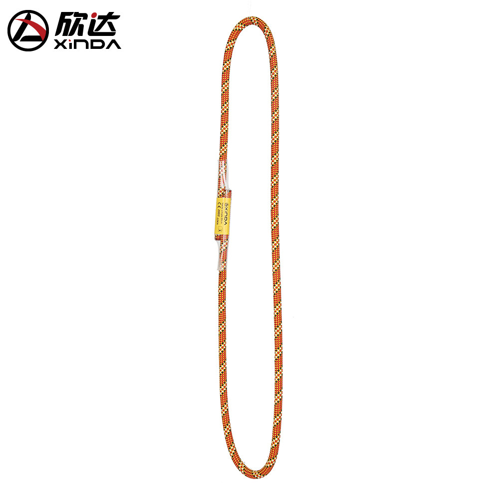 Xinda Outdoor Climbing Pull ring flat belt ring wear-resistant high-strength multi-purpose power rope ring