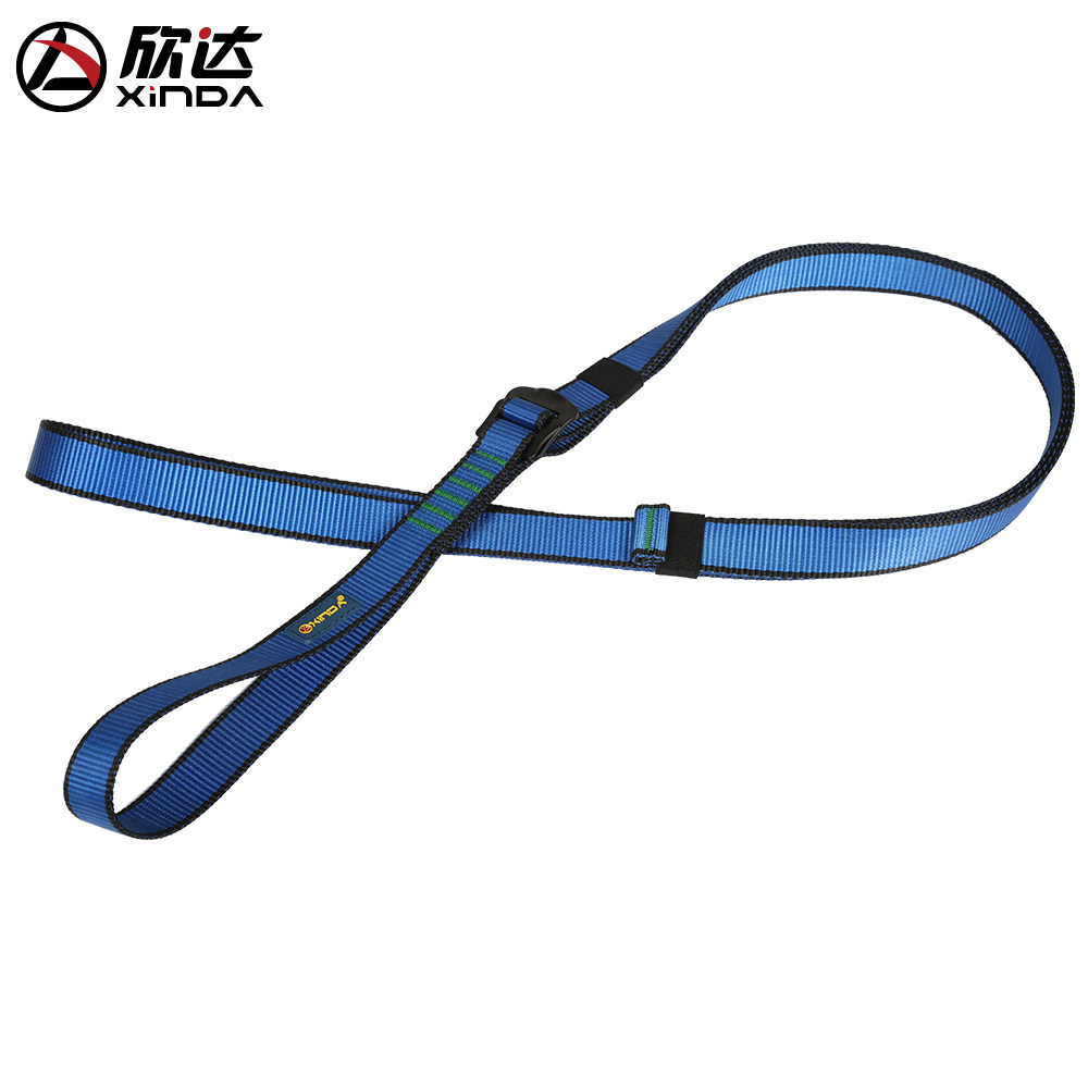 Xinda outdoor climbing indoor climbing outward bound training safety connection mountaineering flat belt rope amusement protection flat belt
