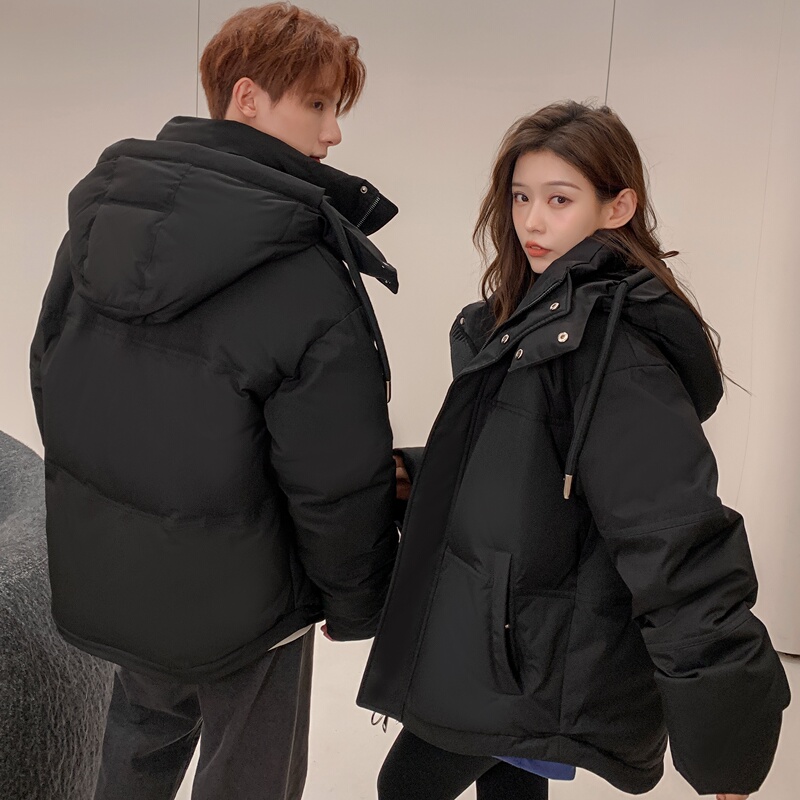 Couple's Short down Jacket, Unisex, 2025 Winter, Thickened and Warm, for Young People and Petite Individuals, Puffer Jacket
