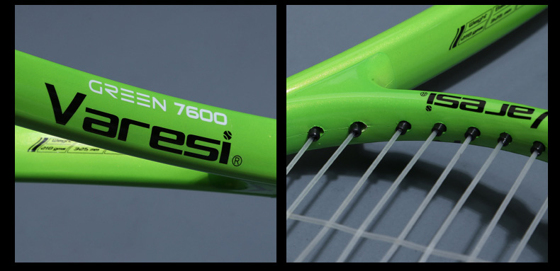 Varesi Willis chính hãng carbon vợt tennis sinh viên người mới bắt đầu nam giới và phụ nữ với duy nhất đào tạo wqp tất cả vợt head speed