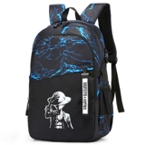 Вместительный и большой школьный рюкзак подходит для мужчин и женщин, модный трендовый ранец, для средней школы