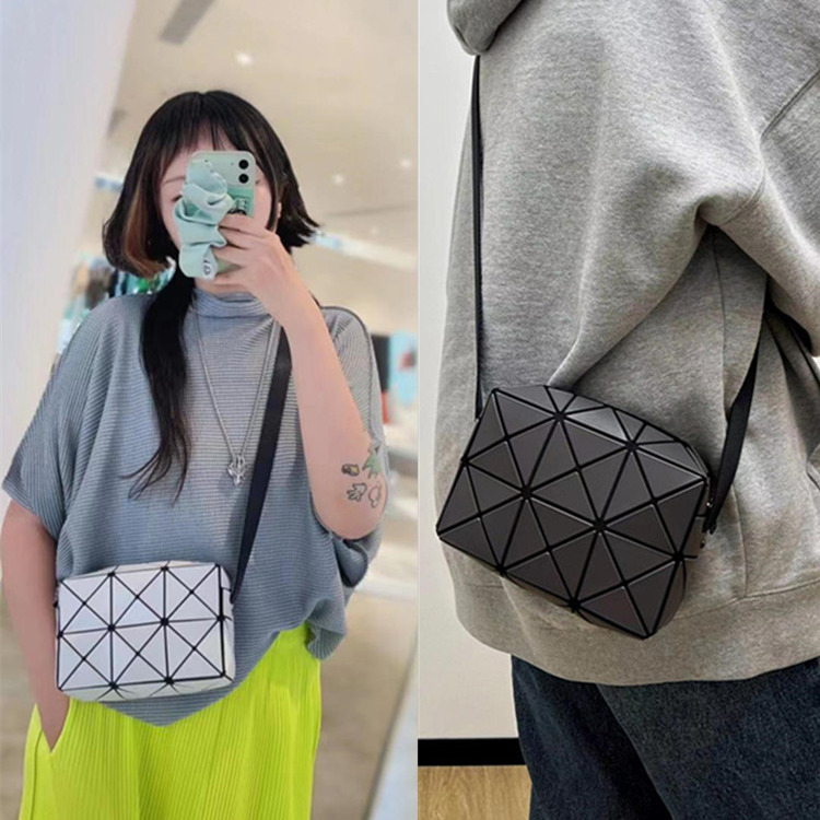 Diamond-Patterned Bag, Cupid Crossbody Small Square Bag, Mini Couple Bag, Unisex Shoulder Handbag, Phone Bag, Large Capacity