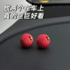 New Style Peace Apple Fruit Simulation Car Ornament Cute Dashboard Car Decoration Hanging Accessory Decoration