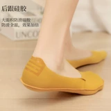 Шелковые невидимые летние тонкие нескользящие туфли на высоком каблуке, хлопковые носки, гетры