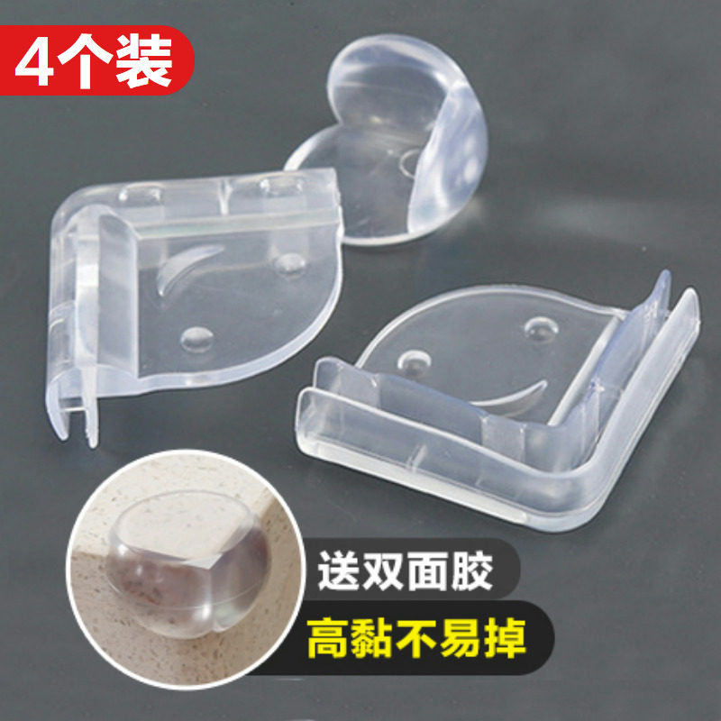 Children transparent Anti-collision corner tea table Window Corner Guard Corner Baby Safety Anticollision Corner Thickened Table Protective