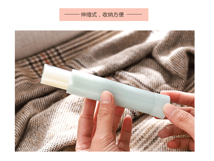 Quần áo có thể thu vào tóc dính Sáng tạo bụi có thể giặt bụi lăn quần áo nhuộm màu quần áo dính tóc tẩy lông để chải - Hệ thống giá giặt máy cạo xơ vải