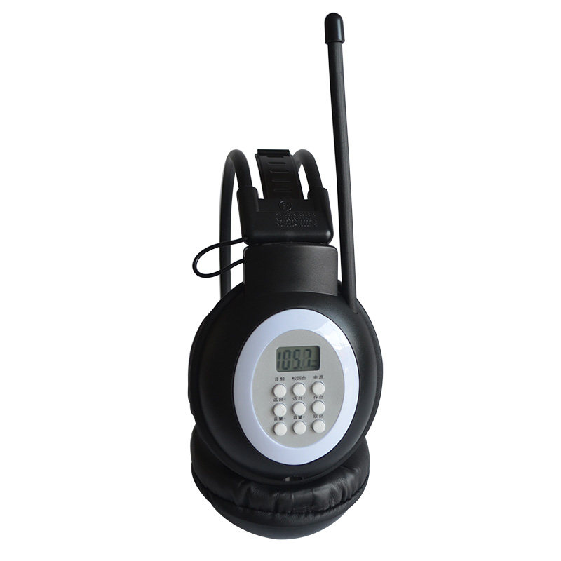 HRD-318 FM audio two-in-one body hearing teaching headphone FM receiver quality guarantee