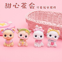 Car Decoration Creative Cute Shaking Head Bedroom Room Desktop Girls Center Console Car Interior Decoration Supplies Daquan