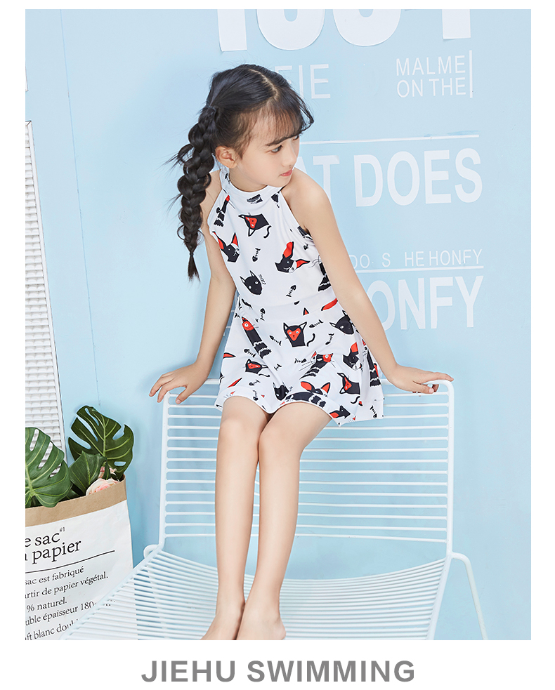 Đồ bơi trẻ em Cô gái phiên bản Hàn Quốc Chia váy Boxer Công chúa dễ thương Baby Big Boy Trẻ em Đồ bơi - Bộ đồ bơi của Kid đồ bơi con nít
