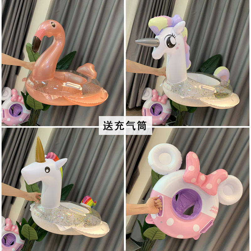 Dream Art Children's Swimming Circle Baby Sitting Circle Thick Inflatable Infant Seat Circle Armpit Circle Child Lifebuoy