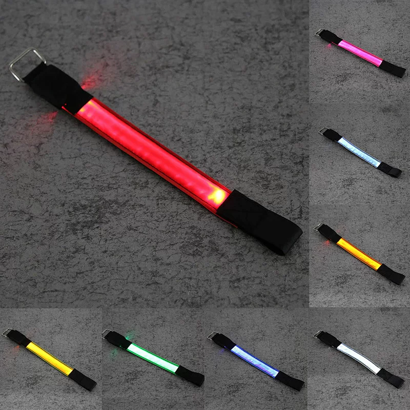 Светодиодный ретроотражающий браслет с USB-зарядкой, оборудование, светильники