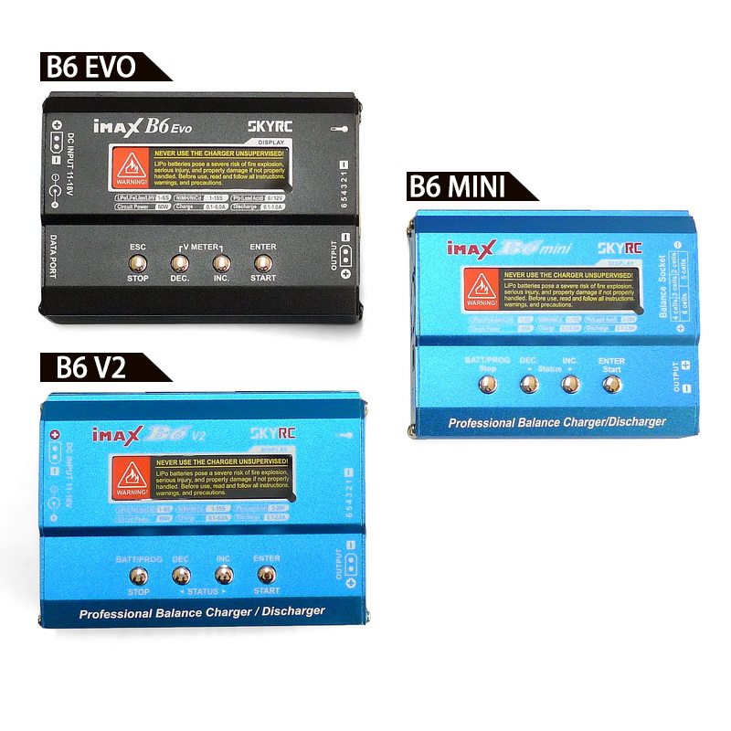 Ge's) laser anti-counterfeiting 1 year quality warranty sky SkyRC B6 V2 Airmode battery balanced charger Mini
