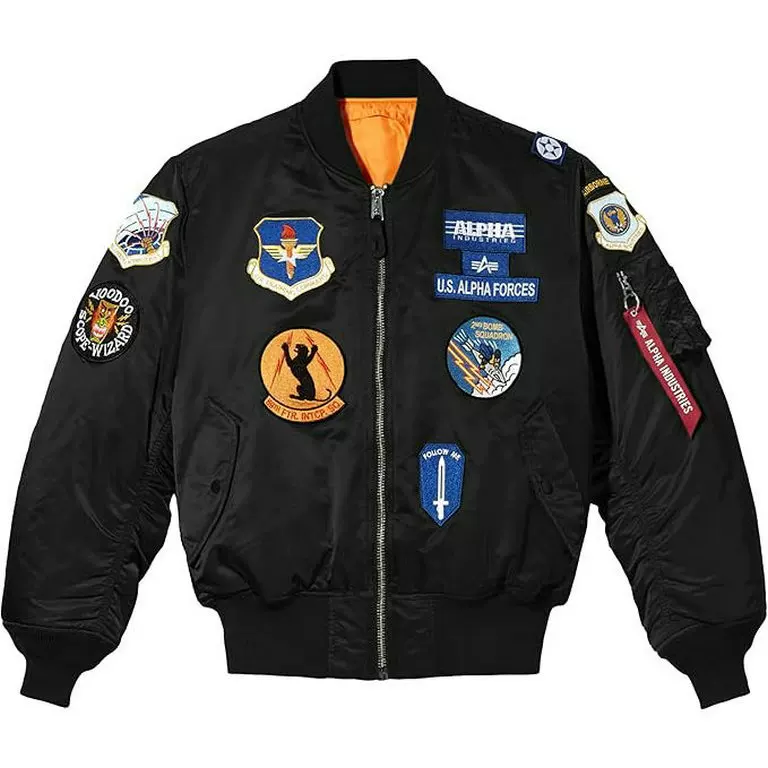 Мужская куртка Alpha Industries MA-1 с теплой подкладкой 858125, оригинал из США, прямая поставка