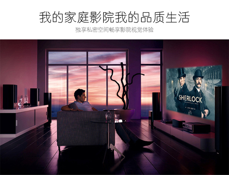 Máy chiếu HD gia đình mới 1080p mini thu nhỏ Máy chiếu 3D gia đình Android Điện thoại di động Apple wifi - Máy chiếu