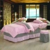 Đá mài đôi chính tả làm đẹp trải giường Thẩm mỹ viện Spa massage giường đặc biệt bao gồm bốn bộ có thể được tùy chỉnh ga trai giuong cho spa Trang bị tấm
